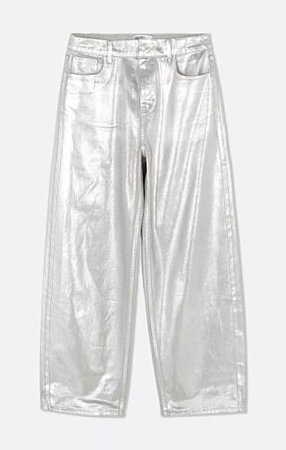 Metallic Faux Leather Trousers, Leem at Selfridges, £100