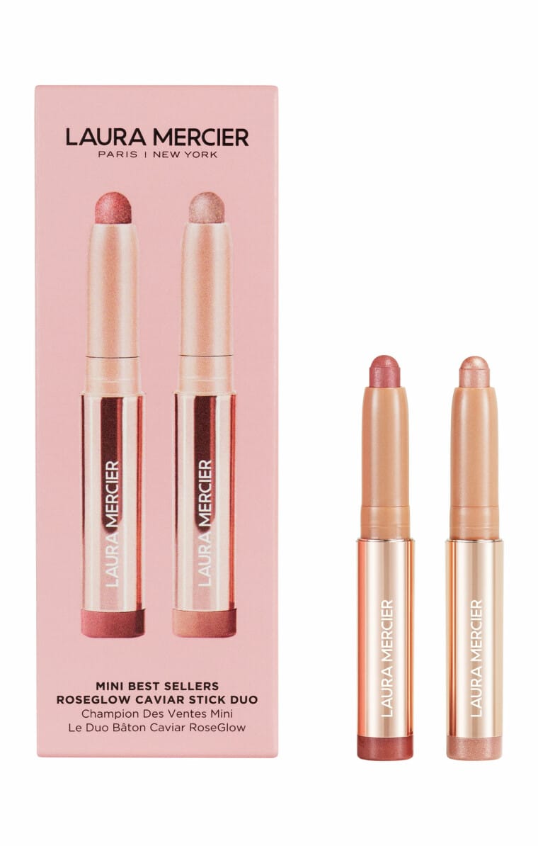 Mini Roseglow Caviar Stick set, Laura Mercier, £23.00