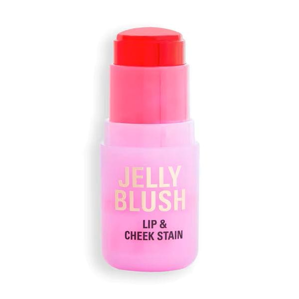 Revolution Jelly Blush Stick in Strawberry Pink