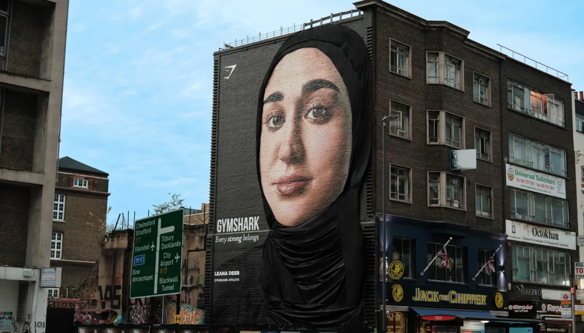 Gymshark Launches The World's First 3D Modest Billboard With Leana Deeb