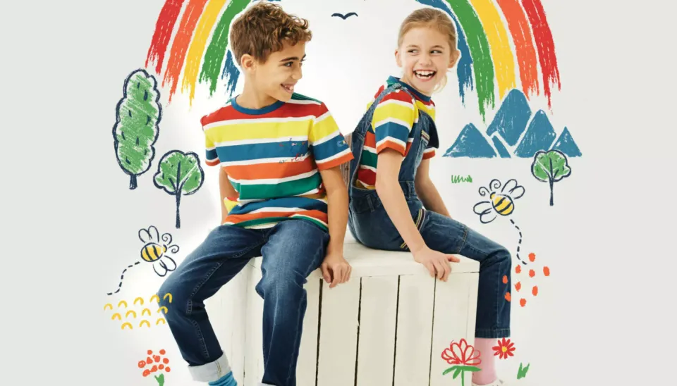 Let’s Get Creative With Colour As Fat Face Launches New Kids Clothing Range With Crayola