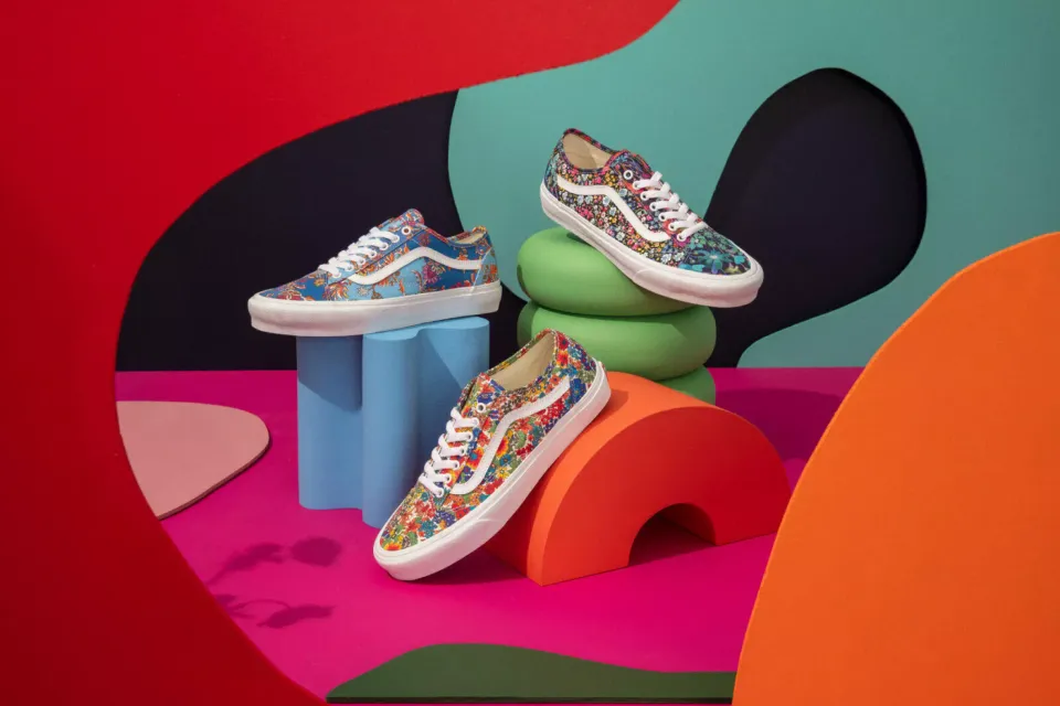 Traditional Florals Meet Skater Style In Vans & Liberty London Collaboration