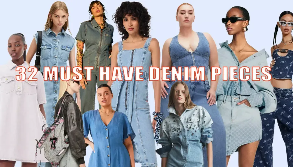 32 Denim Must-Have Pieces Perfect for Summer👖🌞