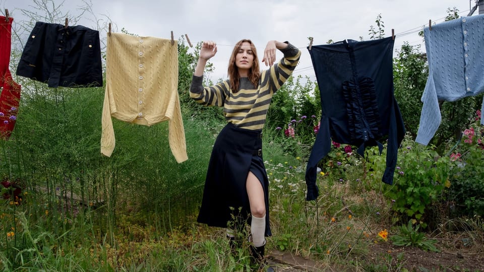 Alexa Chung's Personal Touch Transforms Barbour Classics