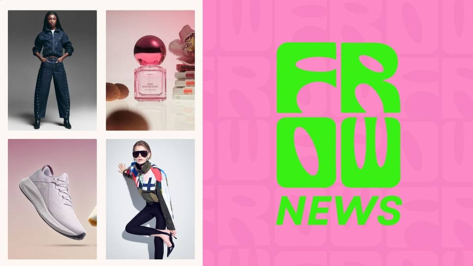 FROW NEWS #130: Leomie Anderson Leads Lefties Into the UK, ASICS Designs Around Women and Barbour Becomes Wearable Art 👖👟🎨