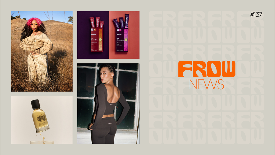 FROW News #137: Hailey Bieber Designs for Adanola, SZA Reworks Vans & The Beauty Beat Is Almost Here 👀✨